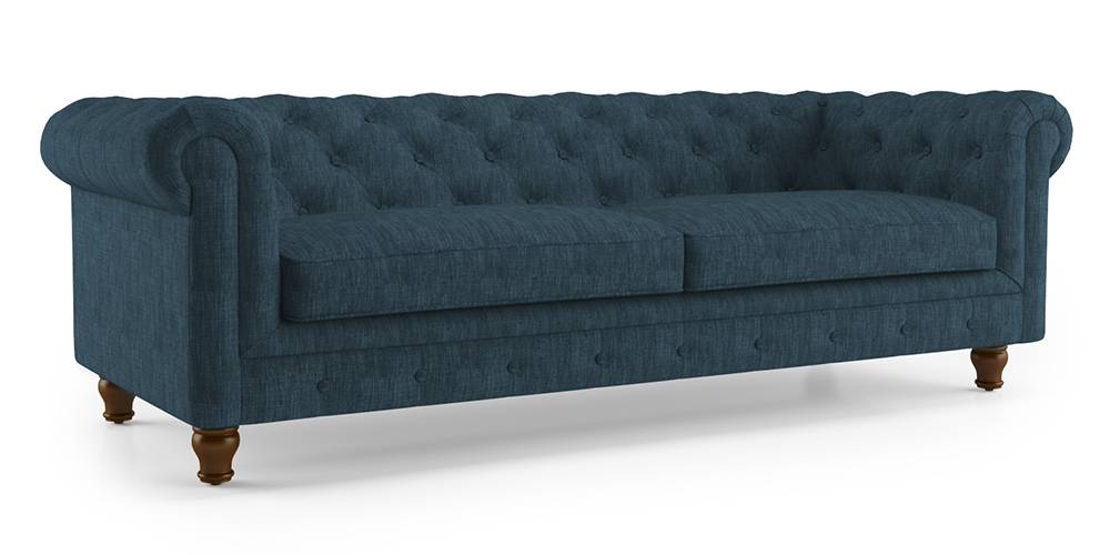Winchester Fabric Sofa (Indigo Blue)